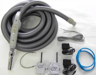 Bezdrátová sada 9m hadice 1x přijímač+1x vysílač